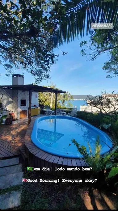 Apto 10, Tematico Veuve Clicquot Com Jacuzzi Na Morada Do Ganso Bombinhas